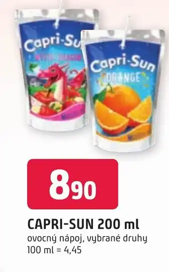 Trefa CAPRI-SUN 200 ml nabídka