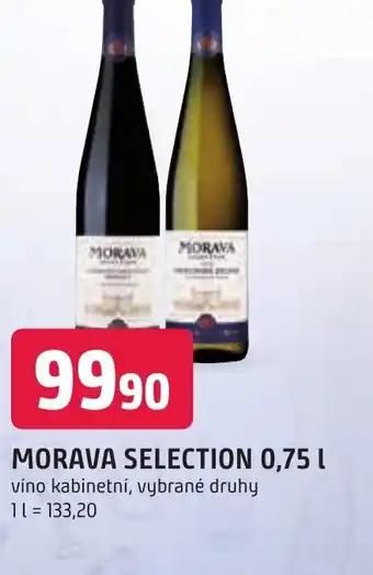 Trefa MORAVA SELECTION 0,75 L nabídka