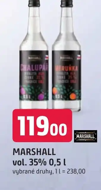 Trefa MARSHALL vol. 35% 0.5L nabídka