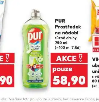 Kaufland Pur prostředek na nádobí nabídka