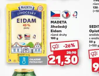 Kaufland Madeta jihočeský eidam nabídka