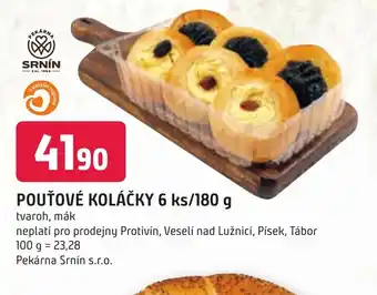 POUŤOVÉ KOLÁČKY 6 ks/180 g