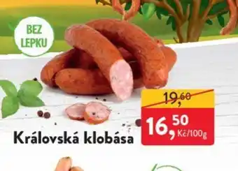 MP Krásno Královská klobása nabídka