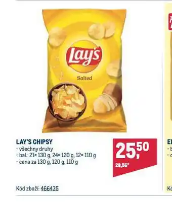 Makro Lay's chipsy nabídka