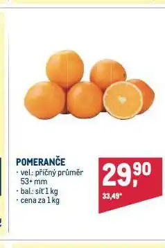 Makro Pomeranče nabídka