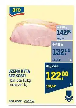 Makro Uzená kýta bez kosti nabídka