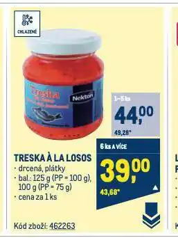 Makro Treska á la losos nabídka