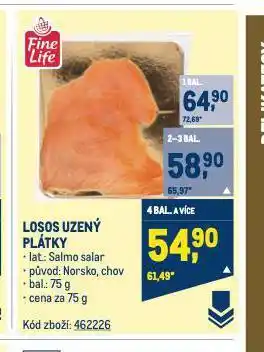 Makro Losos uzený plátky nabídka