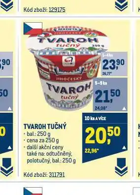 Makro Tvaroh tučný nabídka