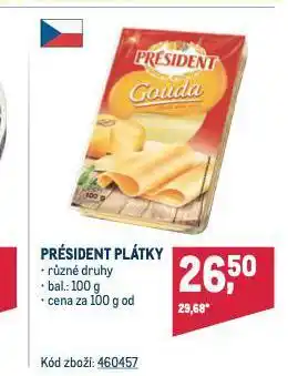 Makro Président sýr nabídka