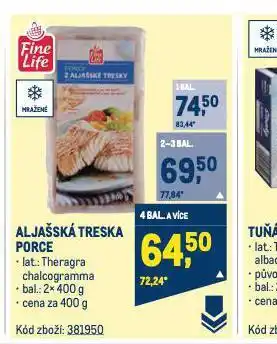 Makro Aljašská treska nabídka