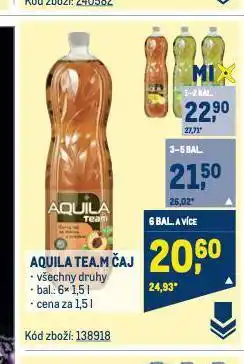 Makro Aquila ledový čaj nabídka