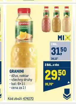 Makro Granini nabídka