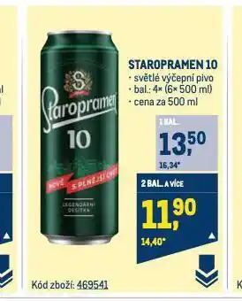 Makro Pivo staropramen nabídka