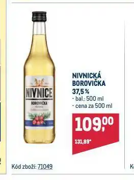 Makro Nivnická borovička nabídka