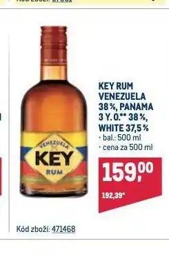 Makro Key rum nabídka