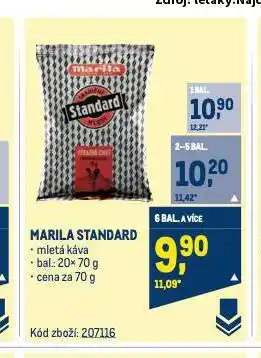 Makro Káva marila nabídka