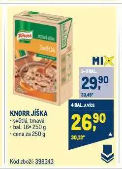 Makro Knorr jíška nabídka