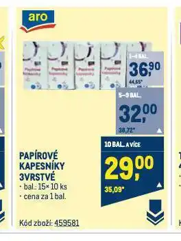 Makro Papírové kapesníky nabídka