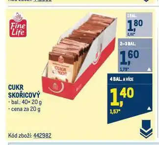 Makro Cukr skořicový nabídka