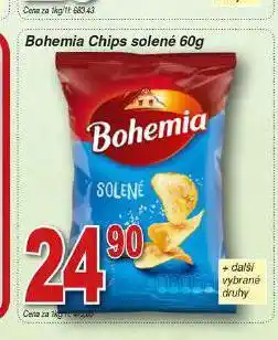Hruška Bohemia chipsy nabídka