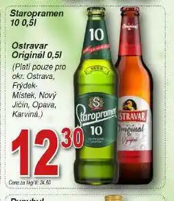 Hruška Pivo staropramen nabídka