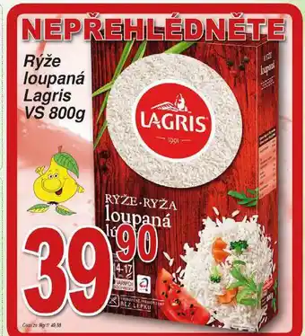Hruška Rýže lagris nabídka