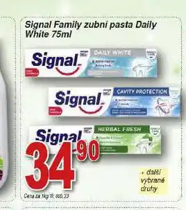 Hruška Signal zubní pasta nabídka