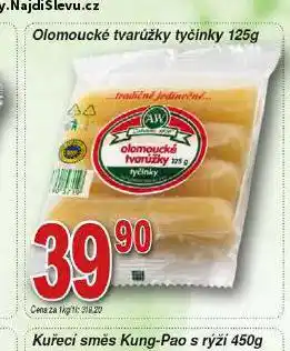 Hruška Olomoucké tvarůžky nabídka