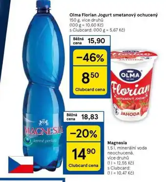 Tesco Magnesia nabídka