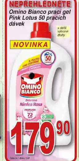Hruška Omino bianco prací gel nabídka