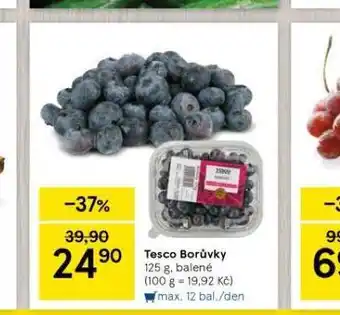 Tesco Borůvky nabídka