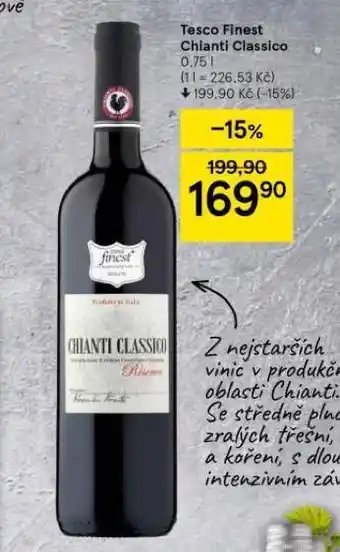 Tesco Tesco finest chianti classico nabídka