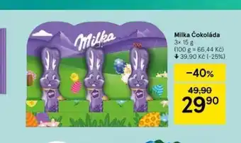 Tesco Milka čokoláda nabídka