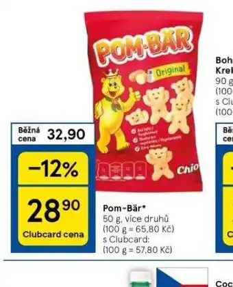 Tesco Pom bär nabídka