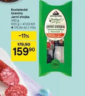Tesco Kostelecké uzeniny jarní dvojka nabídka