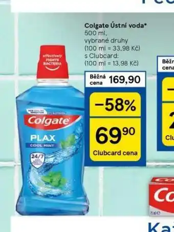 Tesco Colgate ústní voda nabídka