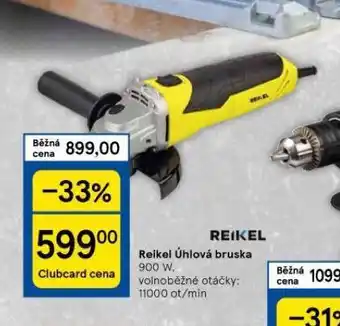 Tesco Reikel úhlová bruska nabídka