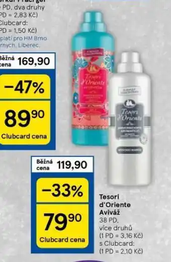 Tesco Tesori d´oriente aviváž nabídka