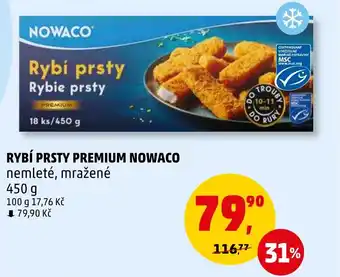 Penny Market RYBÍ PRSTY PREMIUM NOWACO nabídka