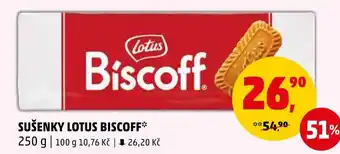 Penny Market SUŠENKY LOTUS BISCOFF nabídka