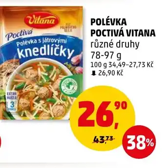 Penny Market POLÉVKA POCTIVÁ VITANA nabídka