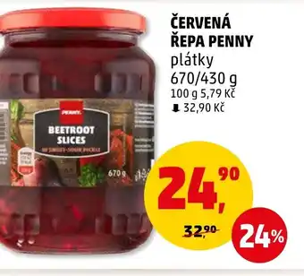 ČERVENÁ ŘEPA PENNY