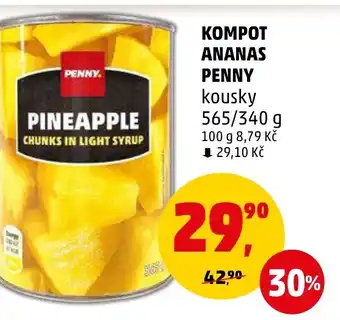 Penny Market KOMPOT ANANAS PENNY nabídka