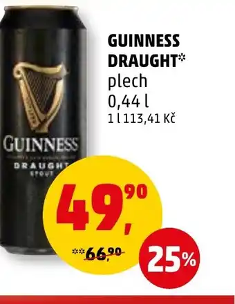 Penny Market GUINNESS DRAUGHT nabídka