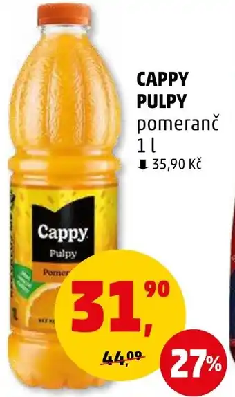 Penny Market CAPPY PULPY 1L nabídka