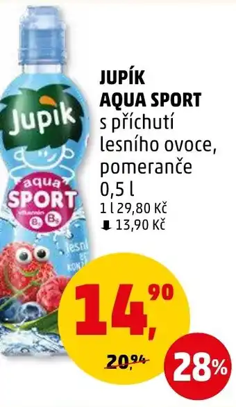 Penny Market JUPÍK AQUA SPORT 0.5L nabídka