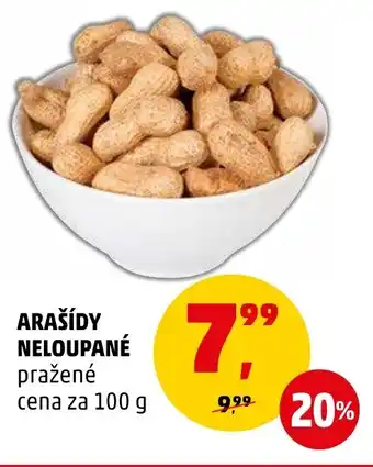 Penny Market ARAŠÍDY NELOUPANÉ nabídka