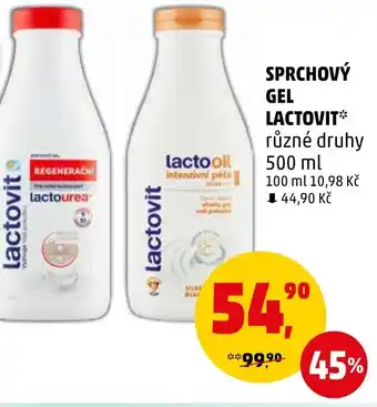 Penny Market SPRCHOVÝ GEL LACTOVIT nabídka
