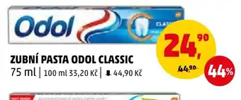 Penny Market ZUBNÍ PASTA ODOL CLASSIC nabídka